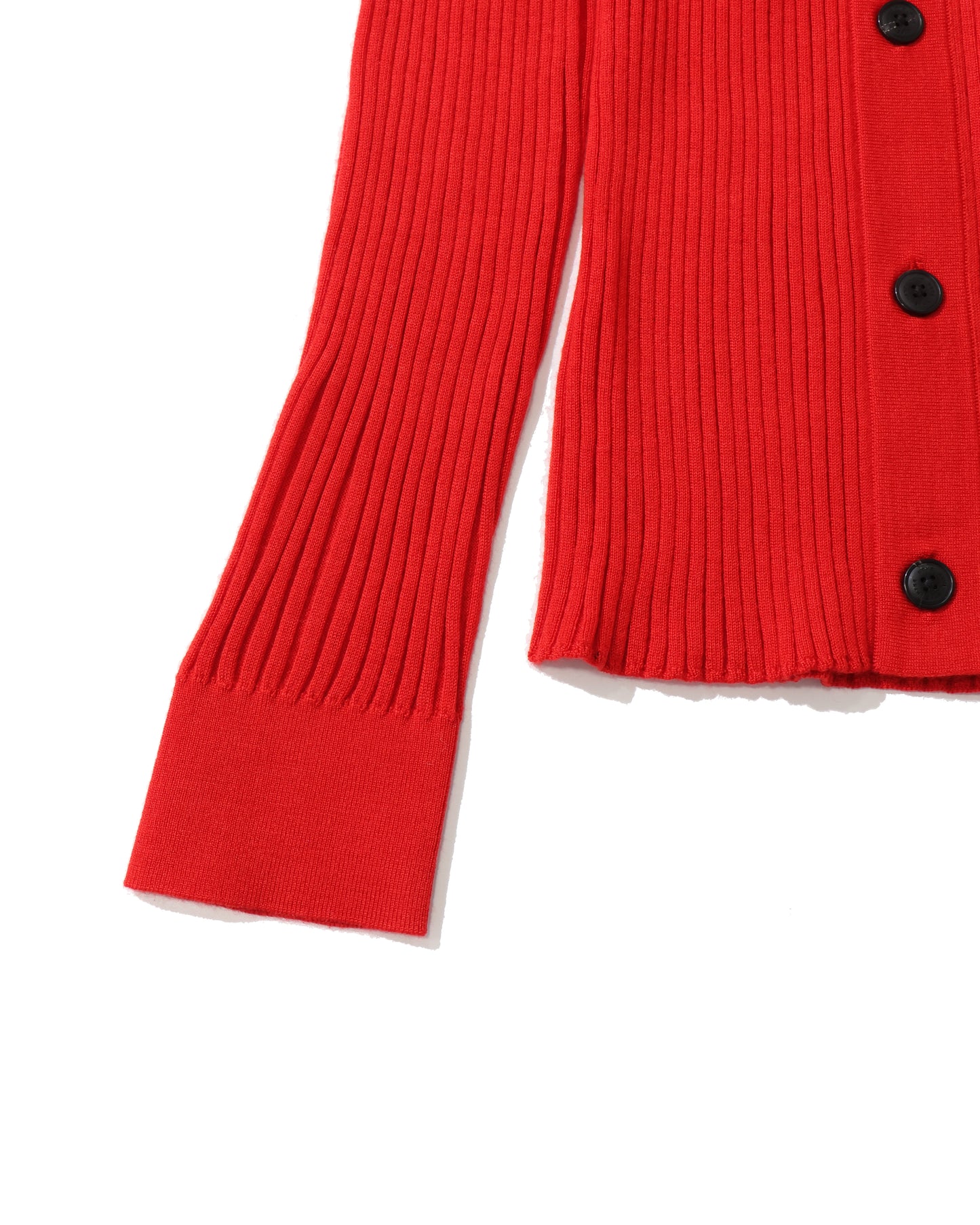 WIDE RIBBED CARDIGAN 11436