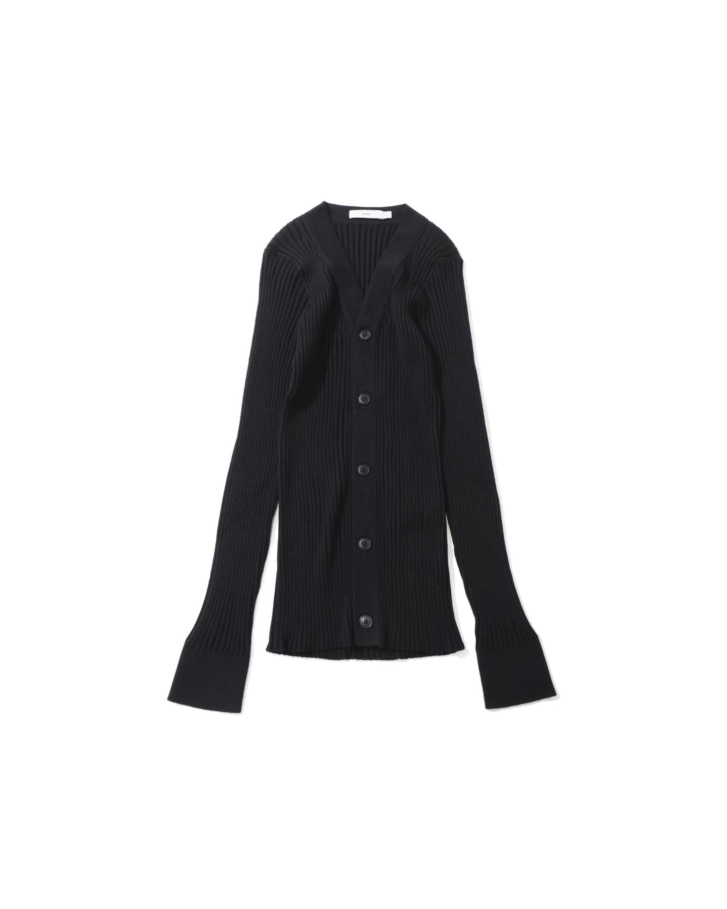 WIDE RIBBED CARDIGAN 11436