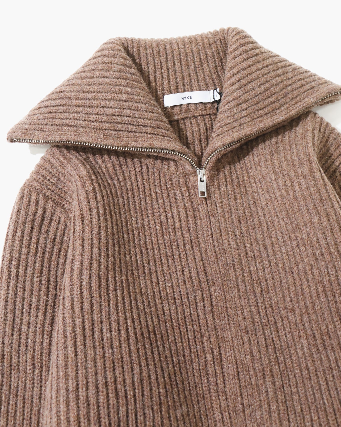 RIBBED ZIP SWEATER 11445