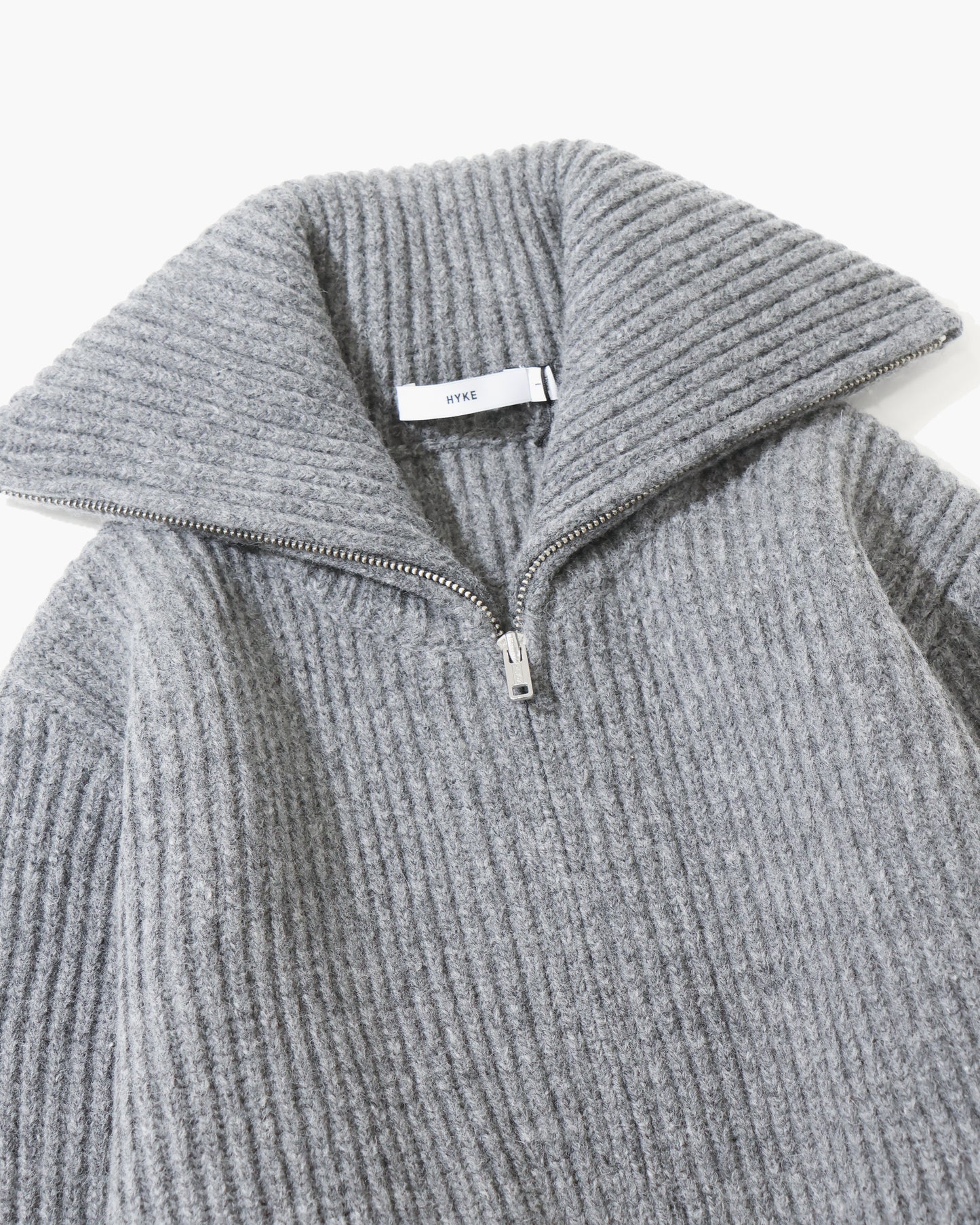 RIBBED ZIP SWEATER 11445