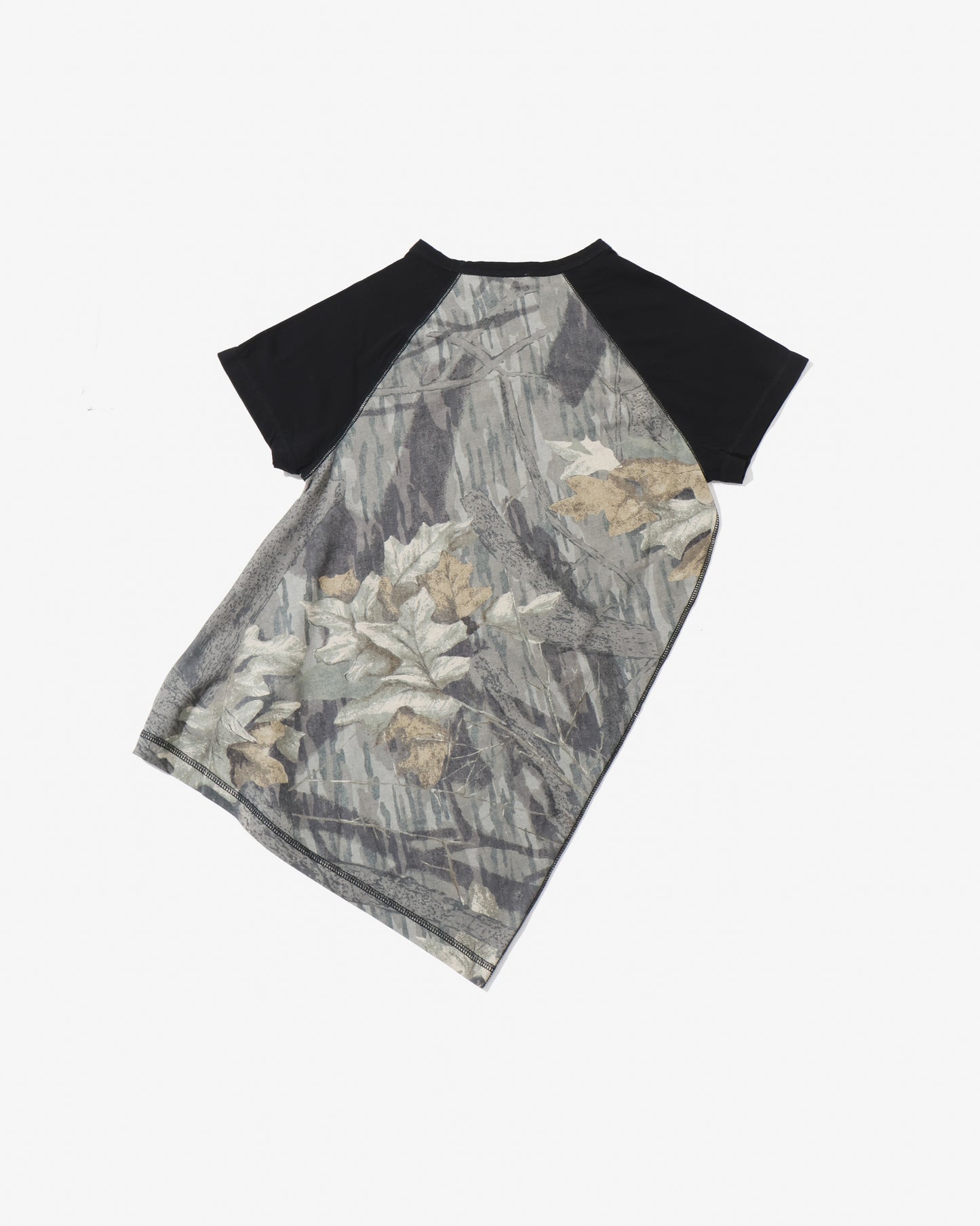 Cotton Silk Raglan Short Sleeve