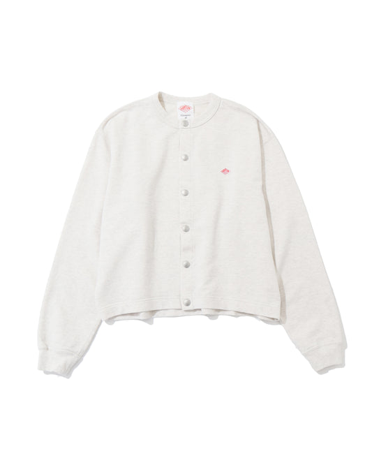 DOD BUTTON CREW NECK CARDIGAN