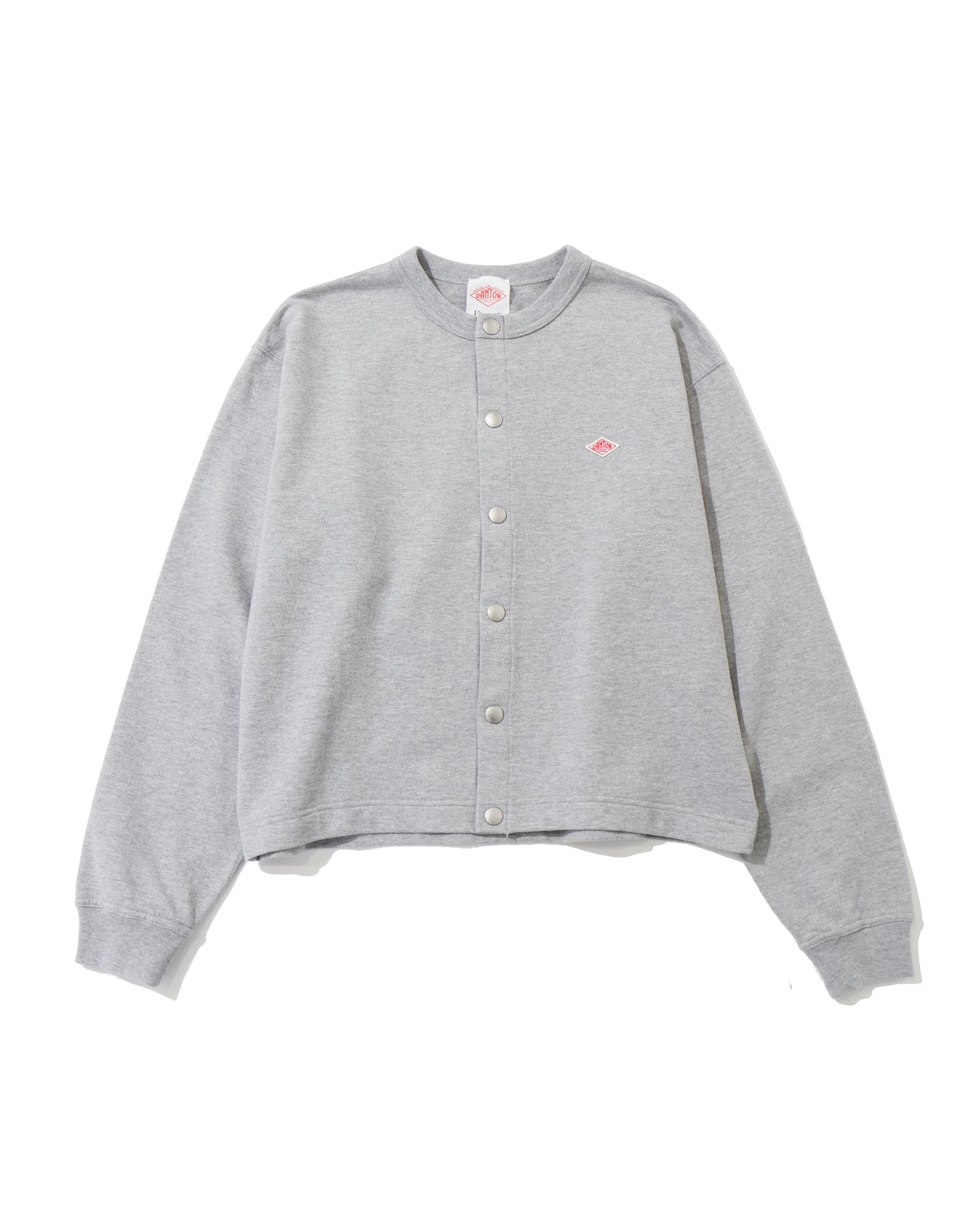 DOD BUTTON CREW NECK CARDIGAN