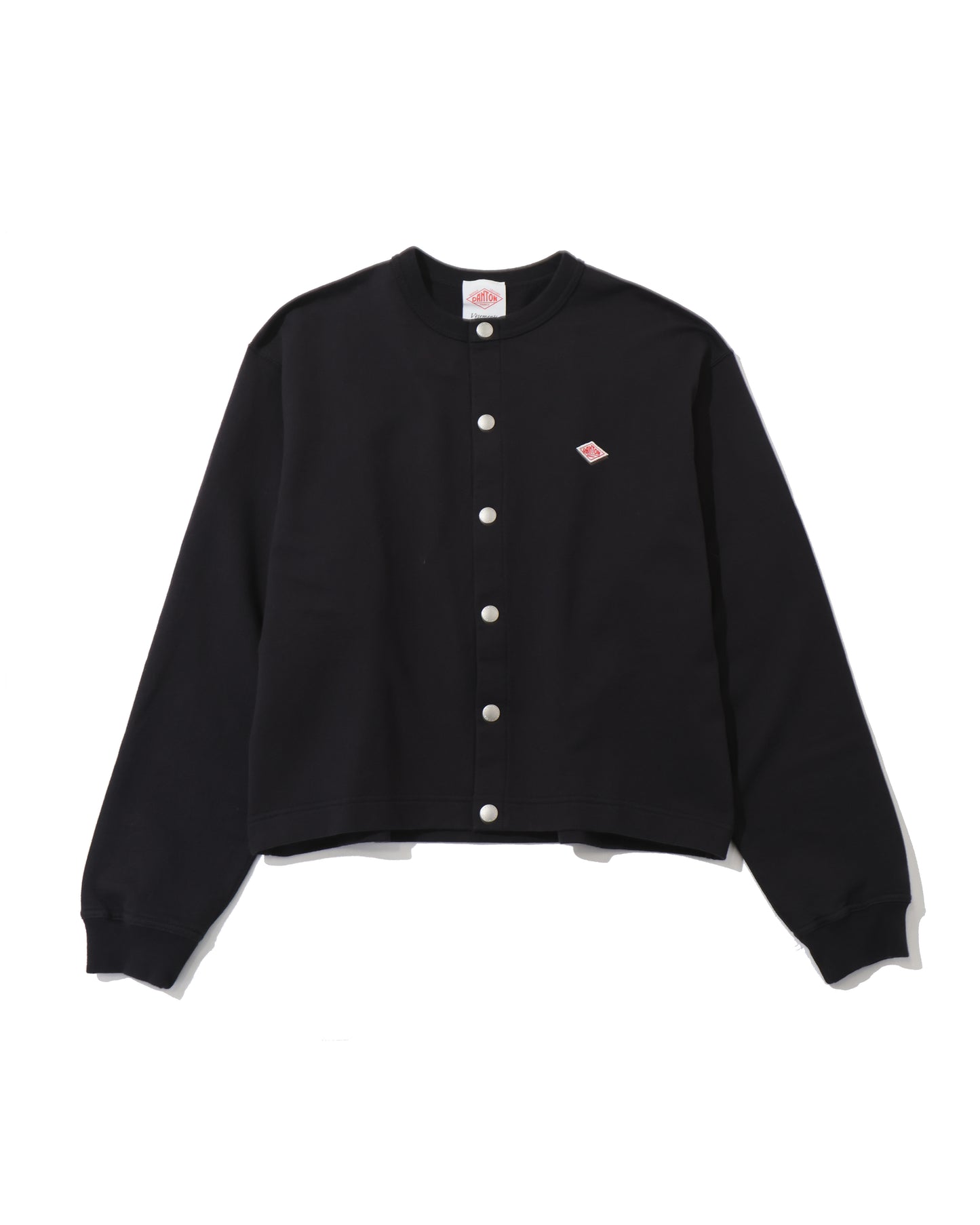 DOD BUTTON CREW NECK CARDIGAN