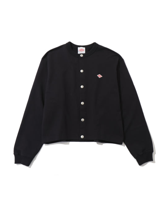 DOD BUTTON CREW NECK CARDIGAN