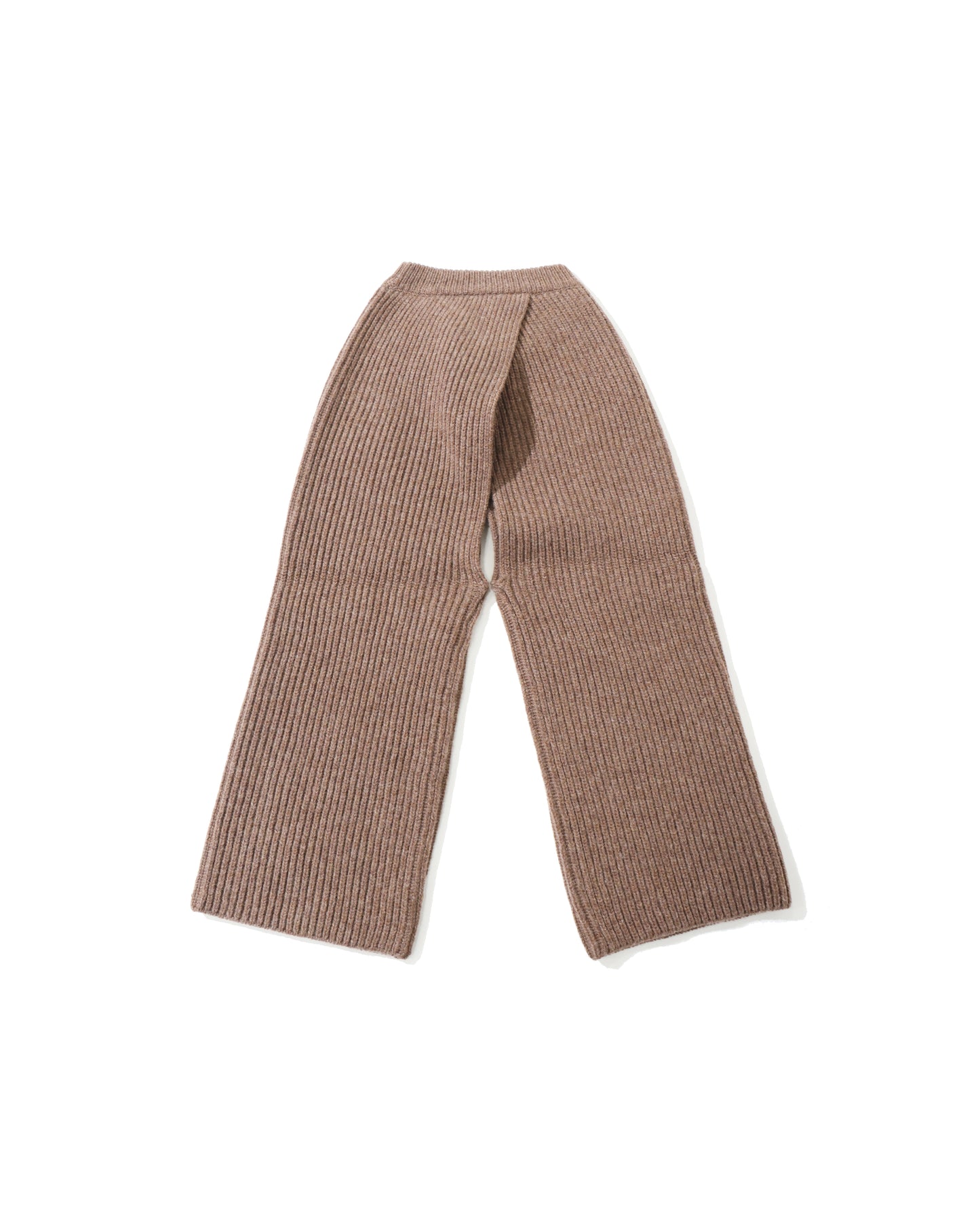 RIBBED-KNIT WOOL CROPPED BOLERO 11446