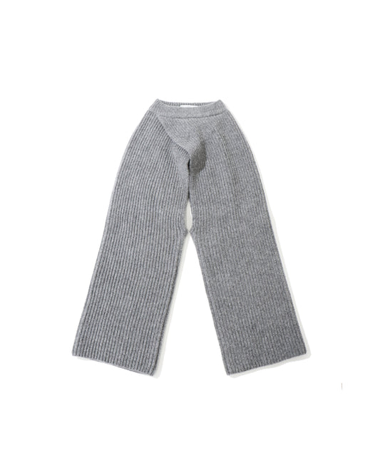 RIBBED-KNIT WOOL CROPPED BOLERO 11446