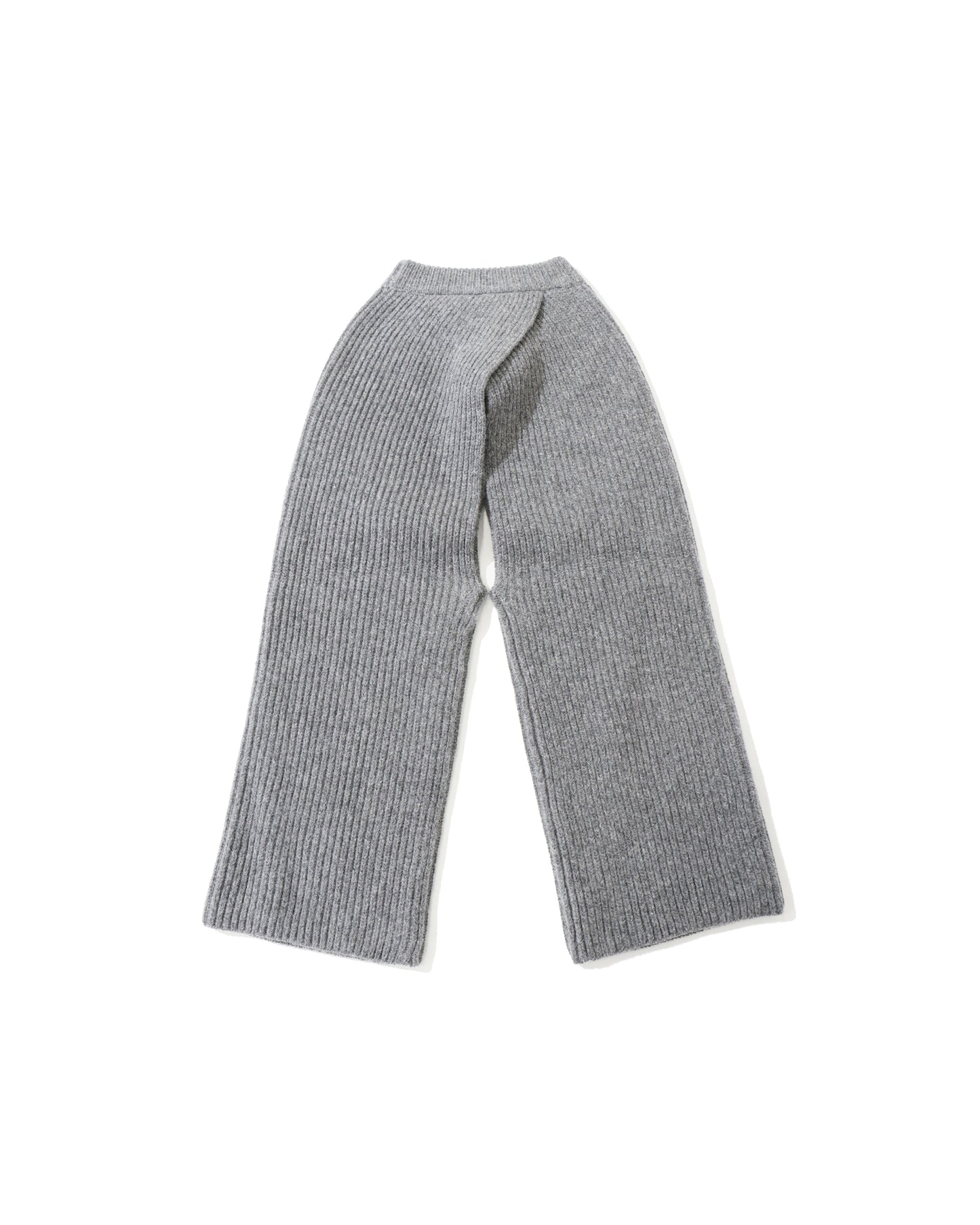 RIBBED-KNIT WOOL CROPPED BOLERO 11446