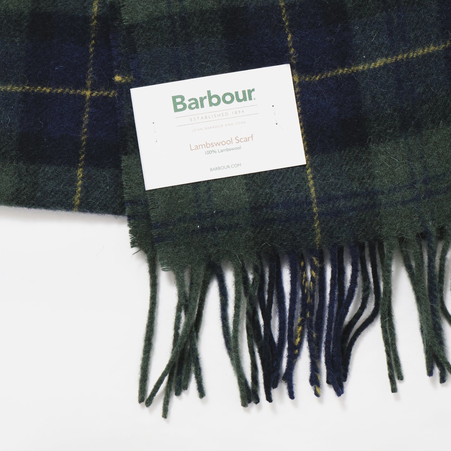 Tartan Wool Scarf