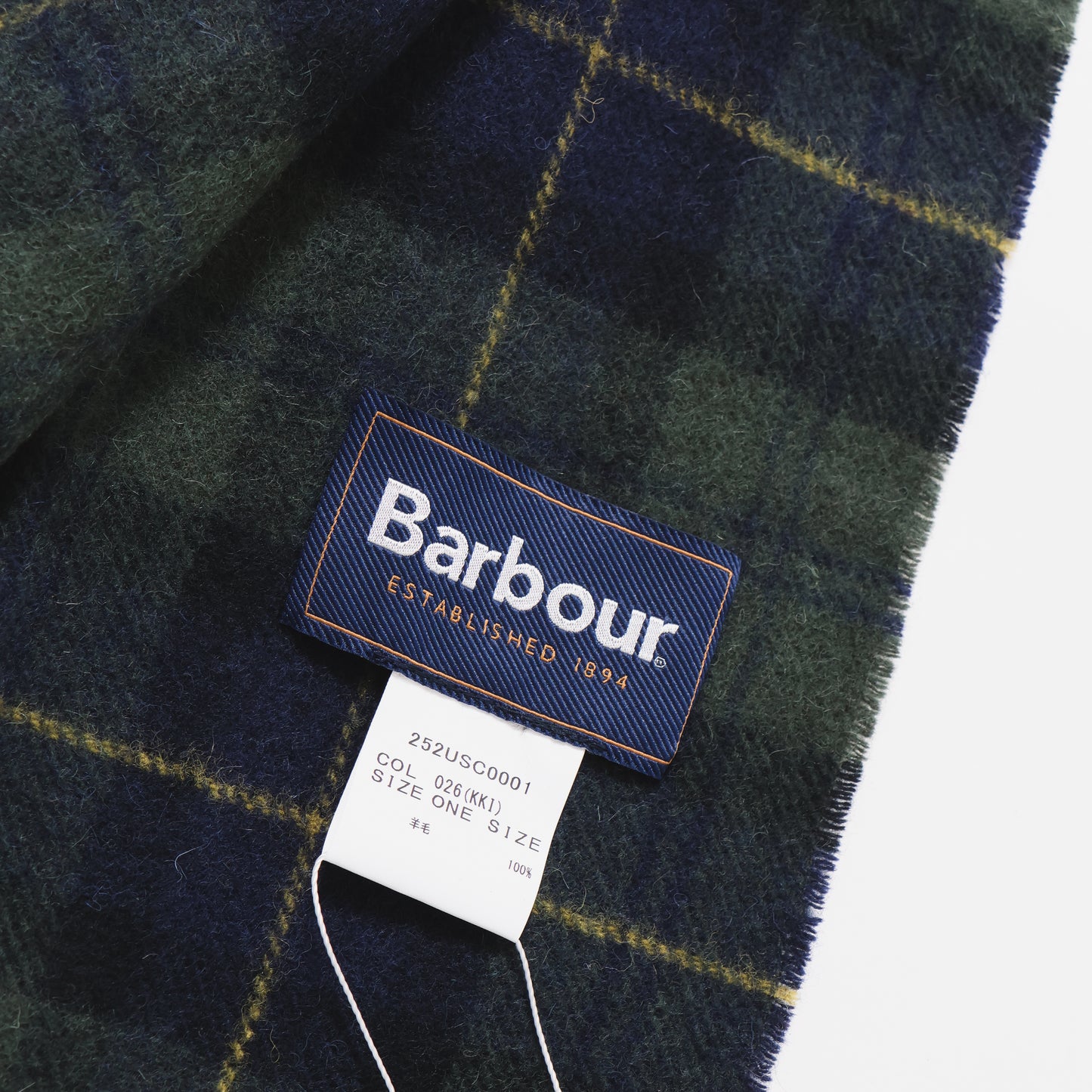 Tartan Wool Scarf
