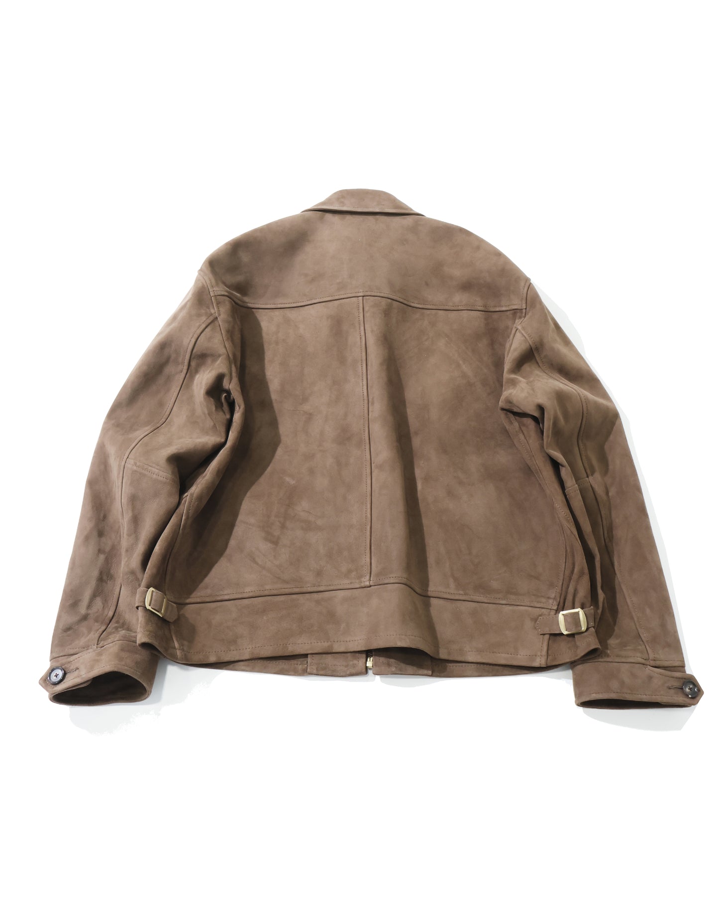 Goat Suede Sports Jacket MOCHA BROWN