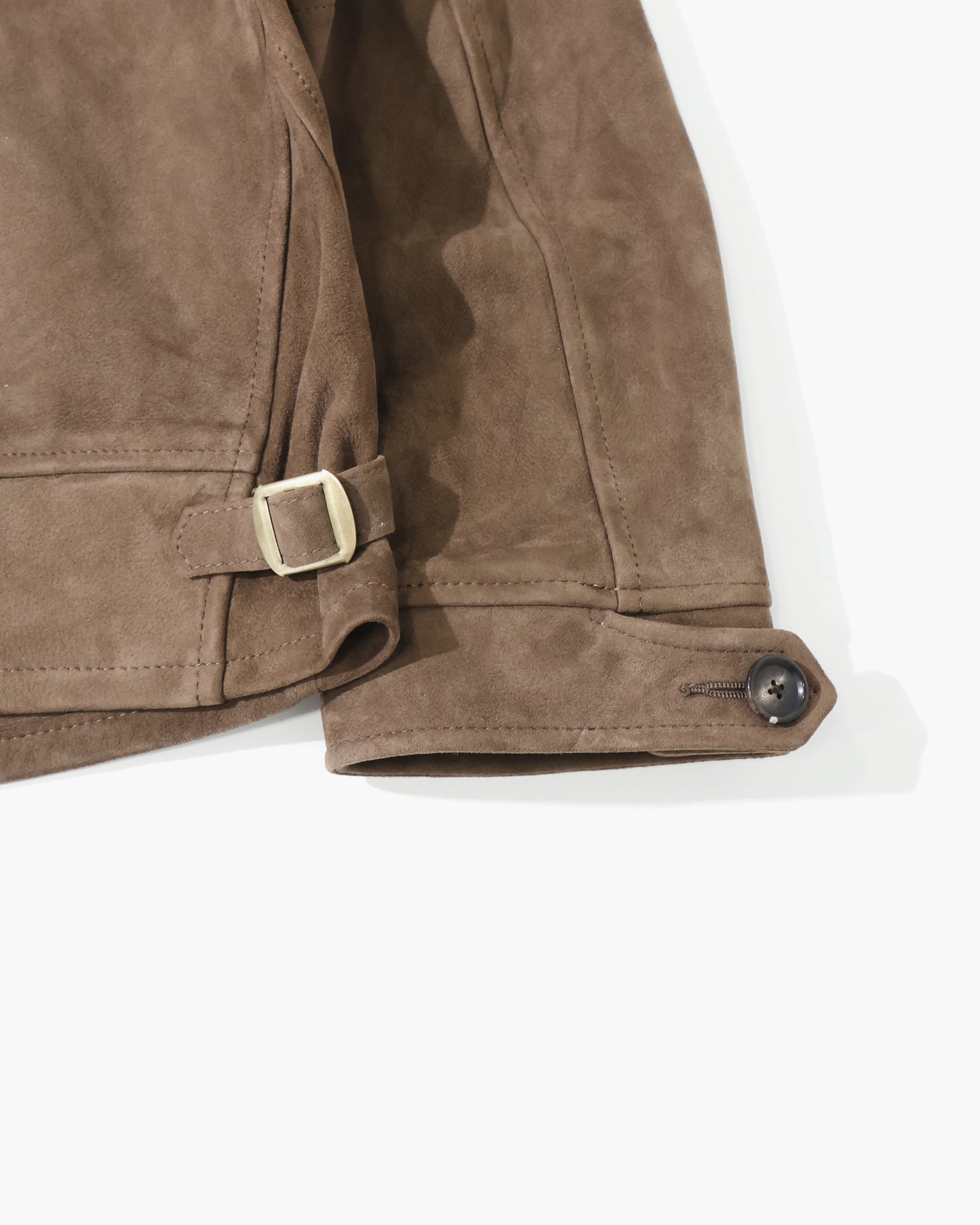 Goat Suede Sports Jacket MOCHA BROWN