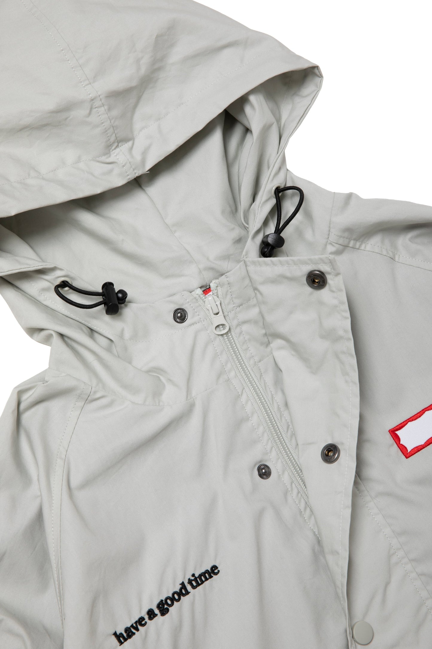 SIDE LOGO SIDE BLANK FRAME ANORAK JACKET