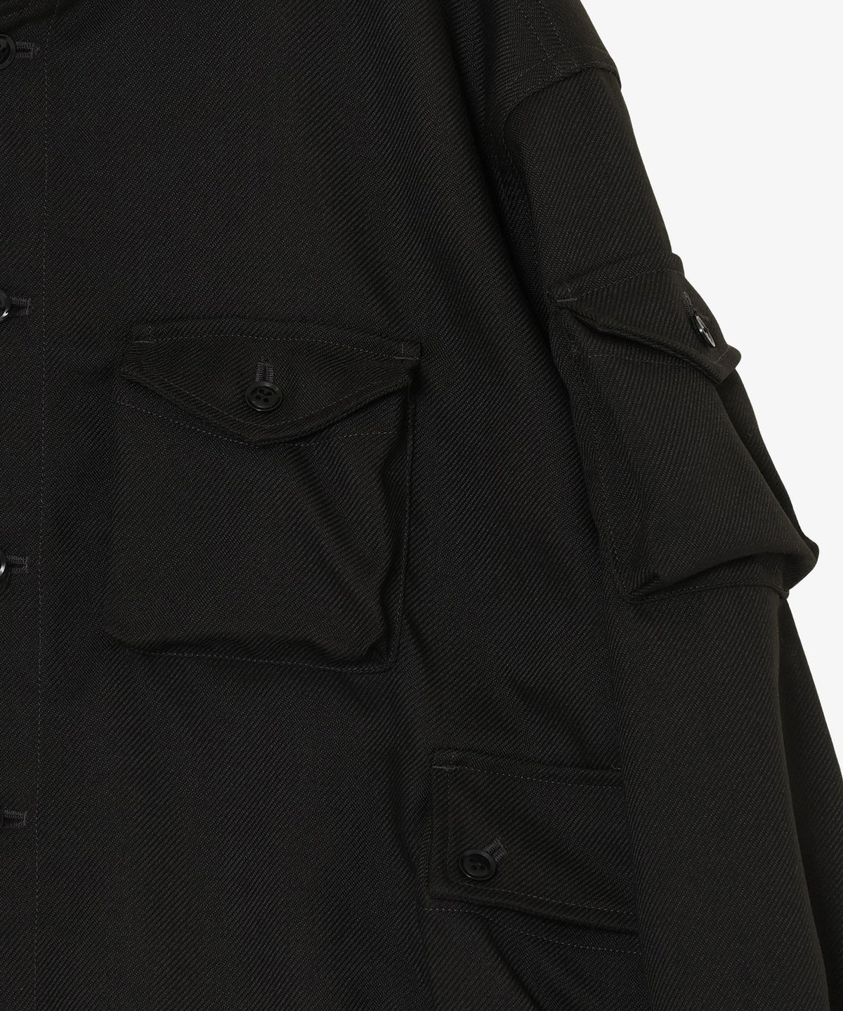 T／TWEED UTILITY CPO SHIRT