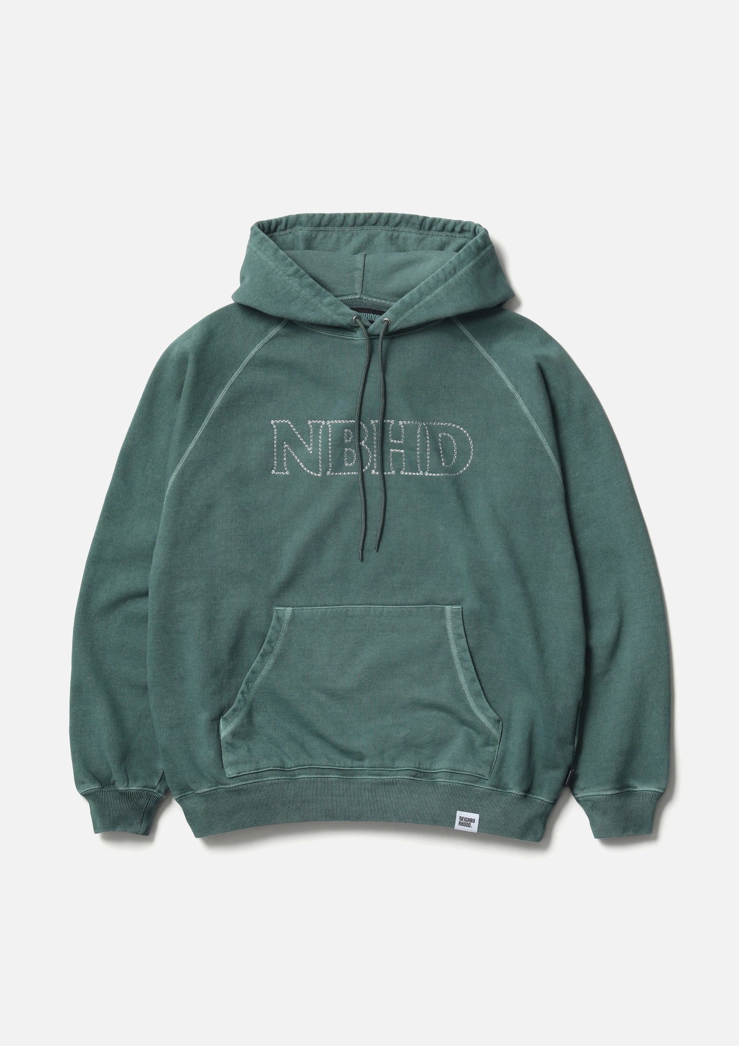 PIGMENT DYED SWEAT HOODIE LS
