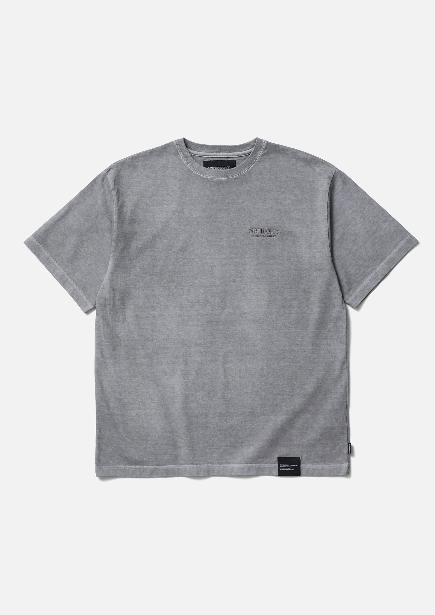 PIGMENT DYED CREWNECK SS