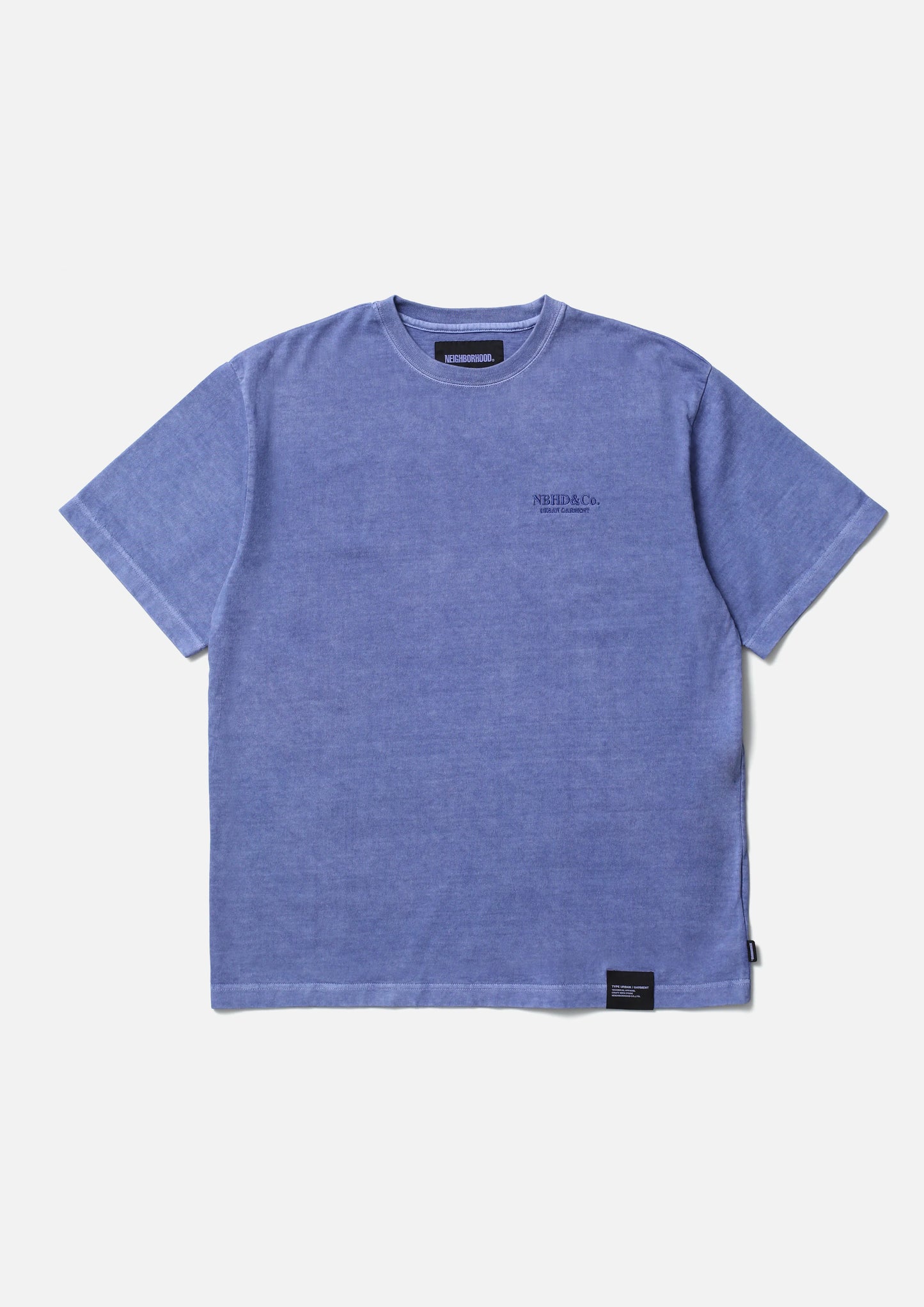 PIGMENT DYED CREWNECK SS
