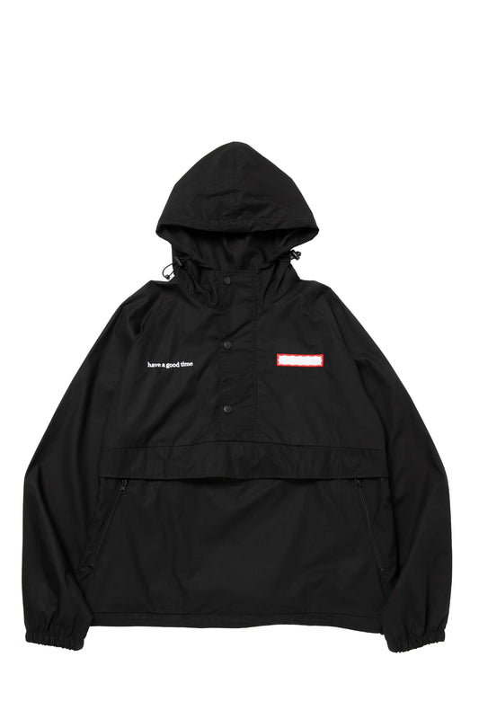 SIDE LOGO SIDE BLANK FRAME ANORAK JACKET