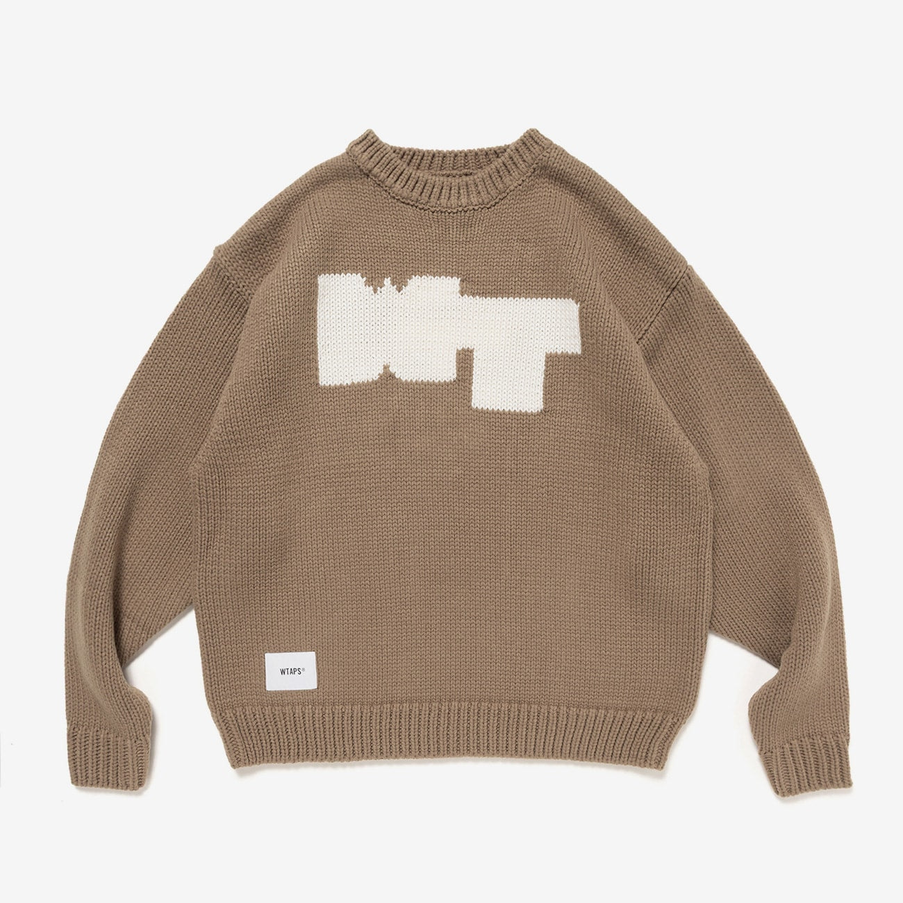 CREW NECK CRE / SWEATER / POLY