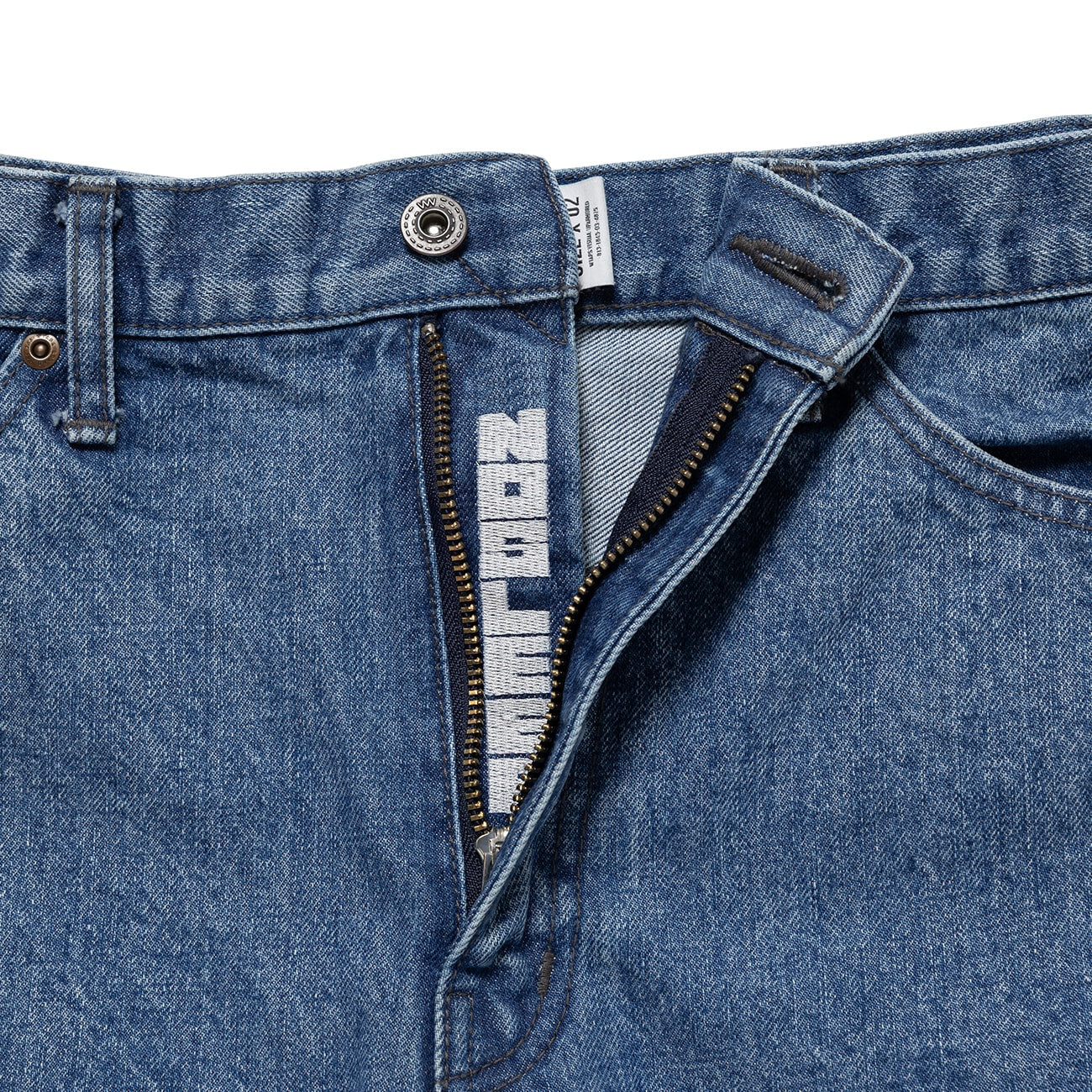BLUES STRAIGHT / TROUSERS /COTTON. DENIM