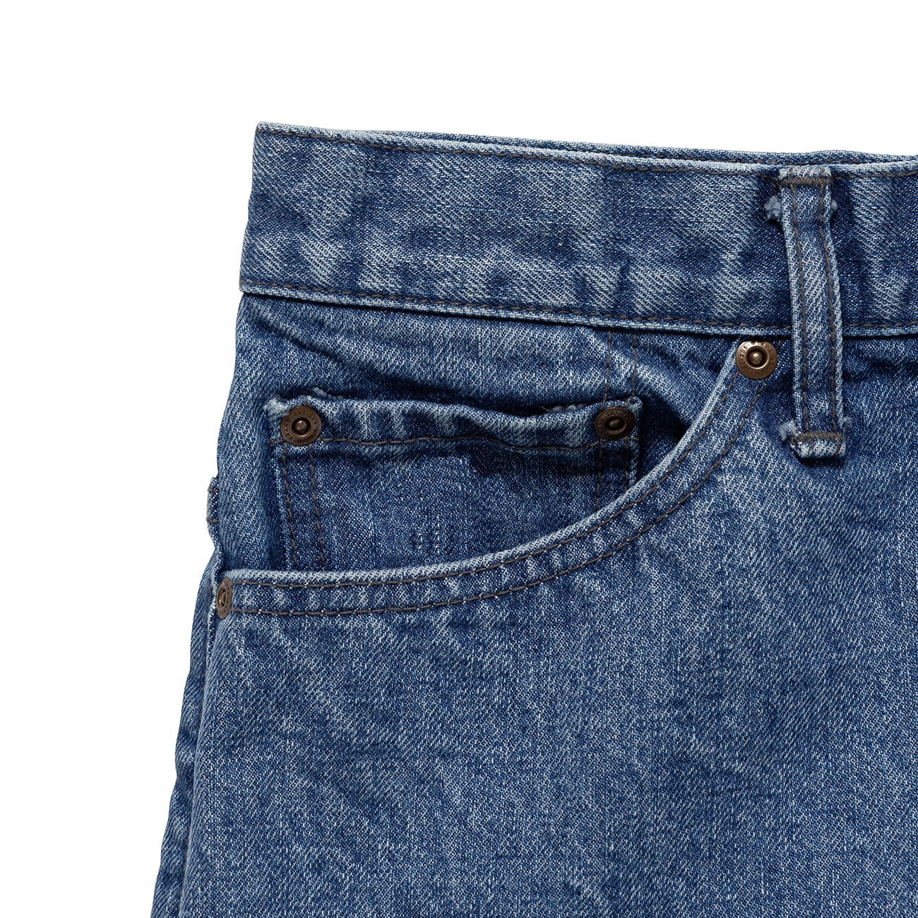 BLUES STRAIGHT / TROUSERS /COTTON. DENIM