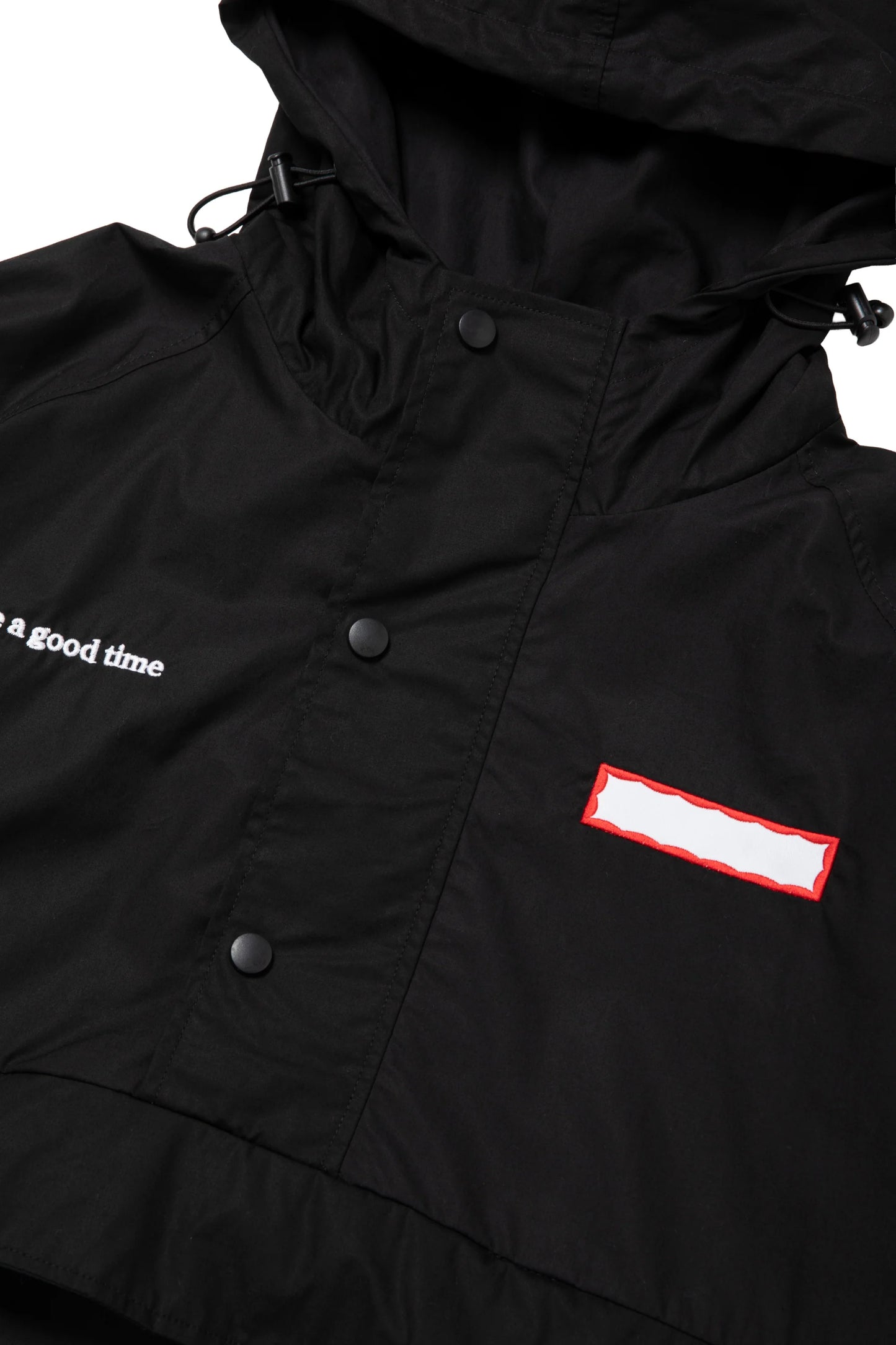 SIDE LOGO SIDE BLANK FRAME ANORAK JACKET