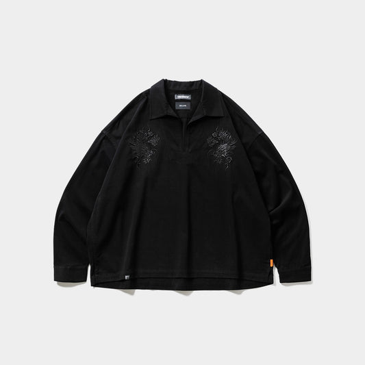 FLANNEL SKIPPER SHIRT (TIGHTBOOTH x DELUXE)