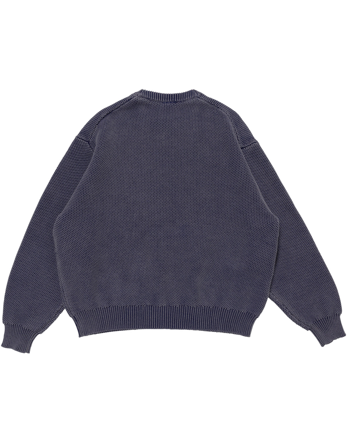 WAFFLE KNIT CREW