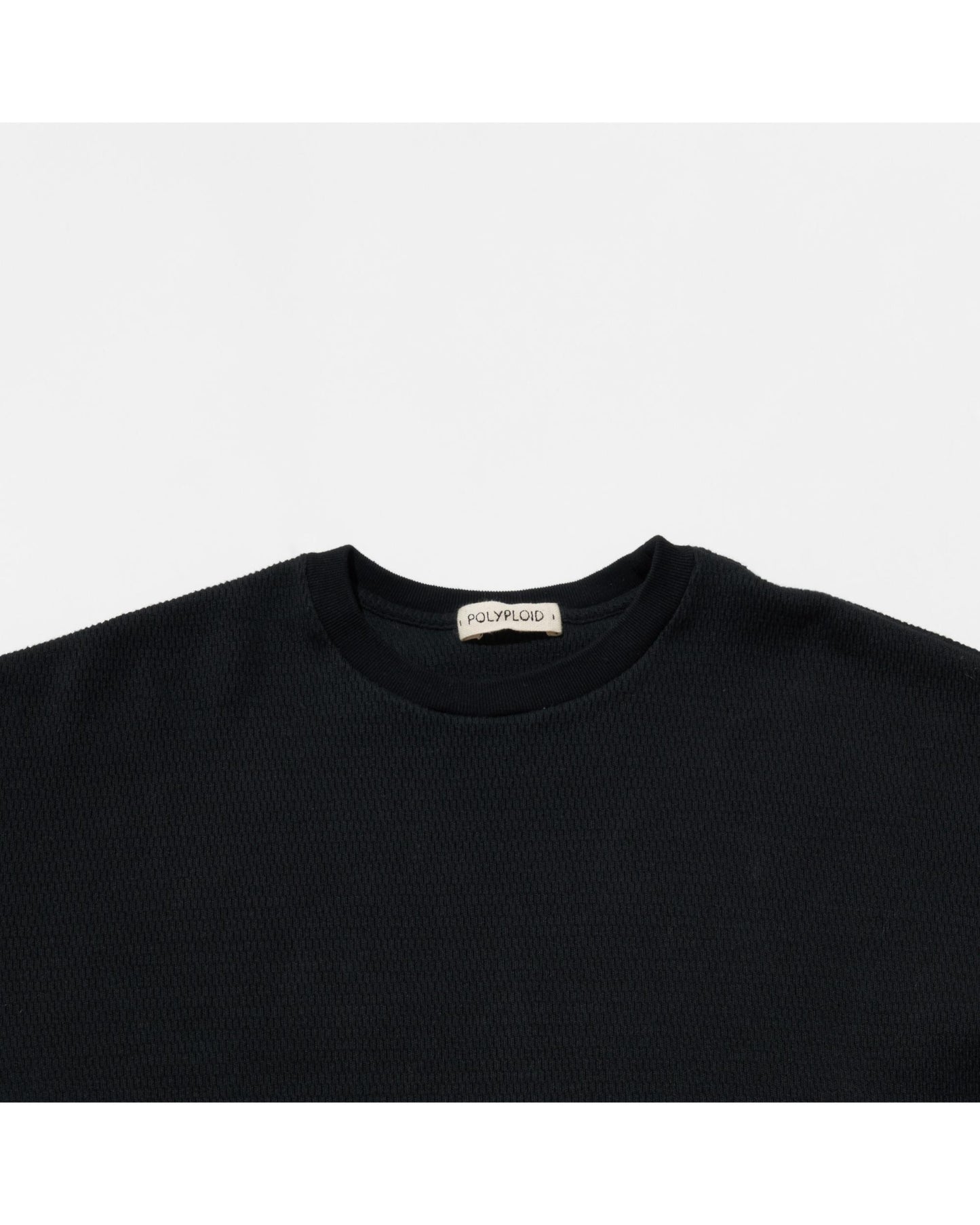 OVERSIZE LONGSLEEVE C  BLACK