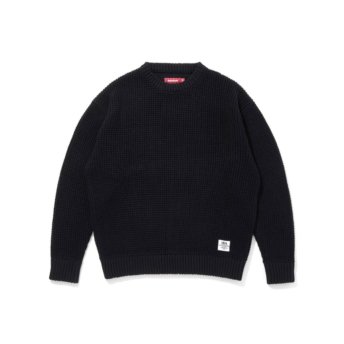 Heavy Waffle Knit Sweater