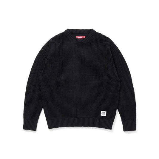 Heavy Waffle Knit Sweater