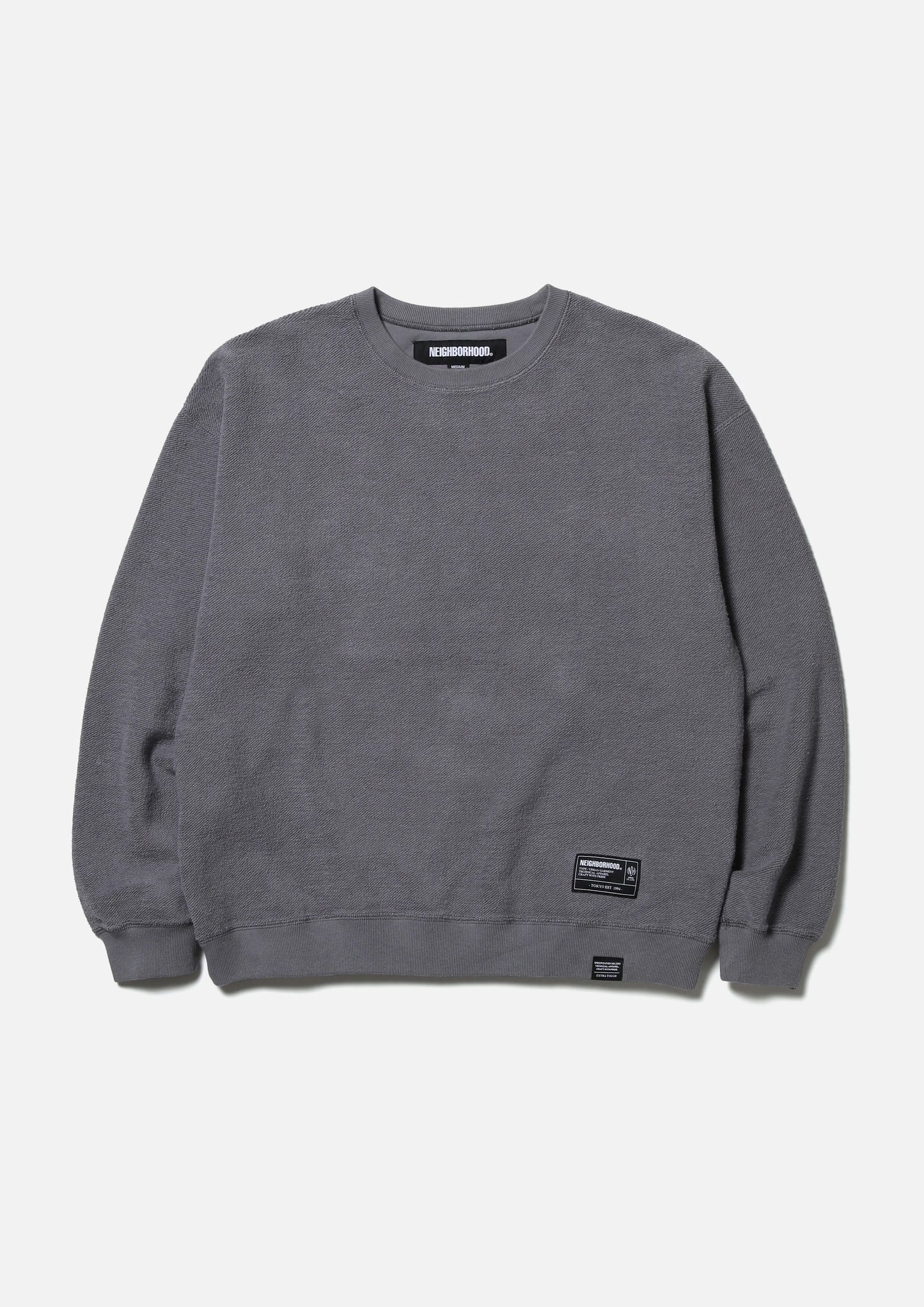 REVERSIBLE SWEAT SHIRT LS