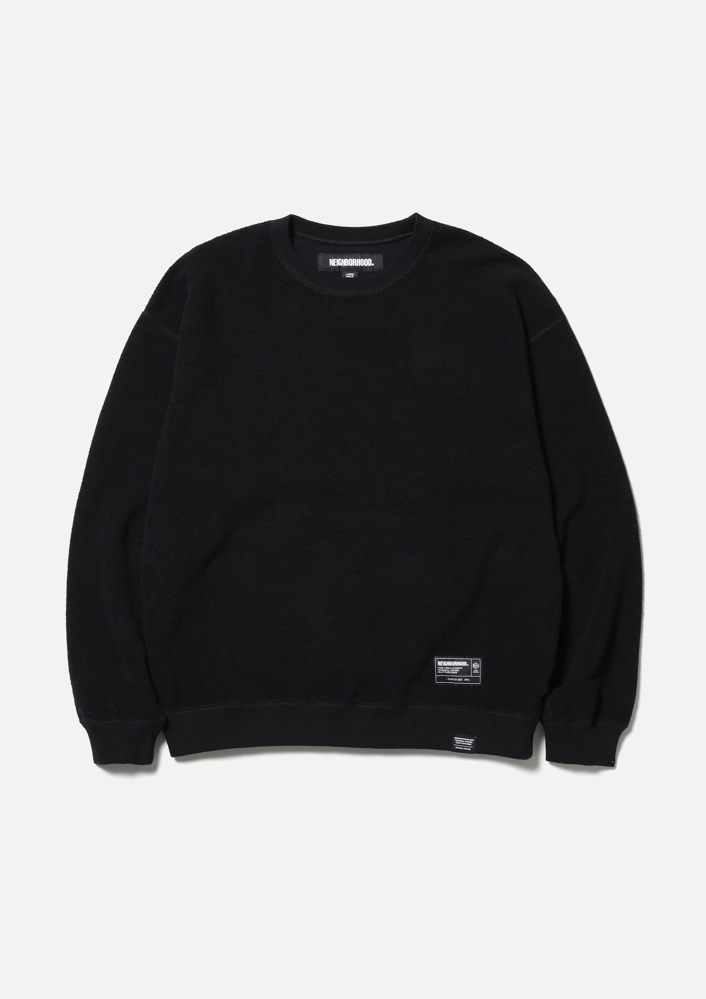 REVERSIBLE SWEAT SHIRT LS
