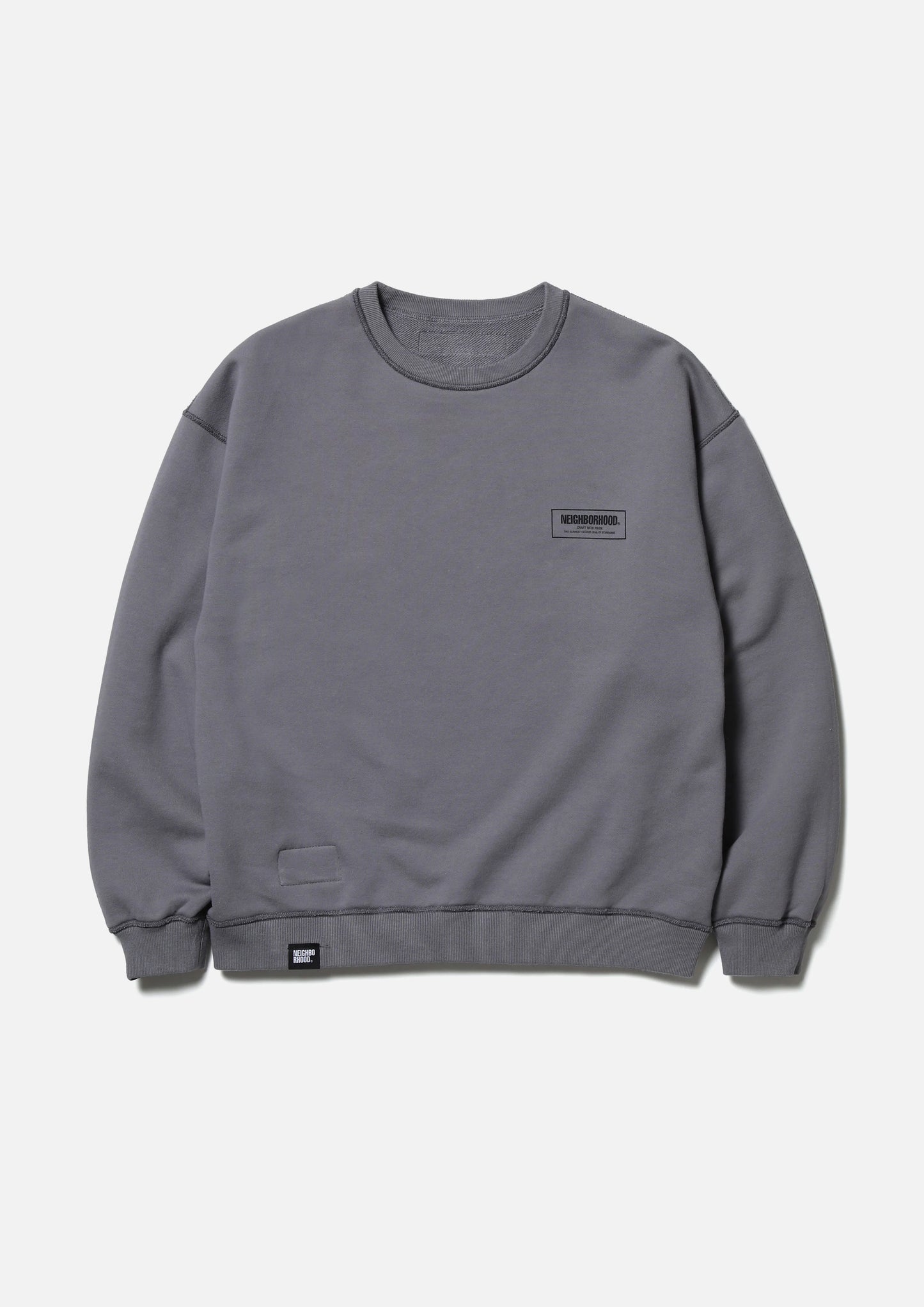 REVERSIBLE SWEAT SHIRT LS