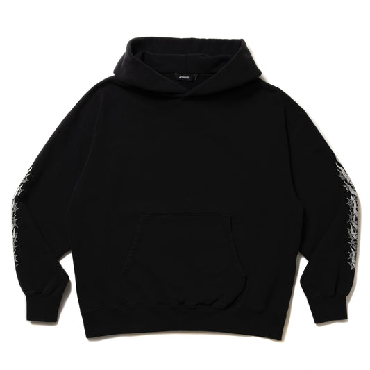 Fade Wash Sweat Parka (Skull Jesus)