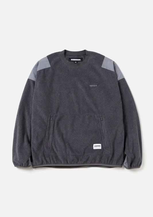 FLEECE CREWNECK LS