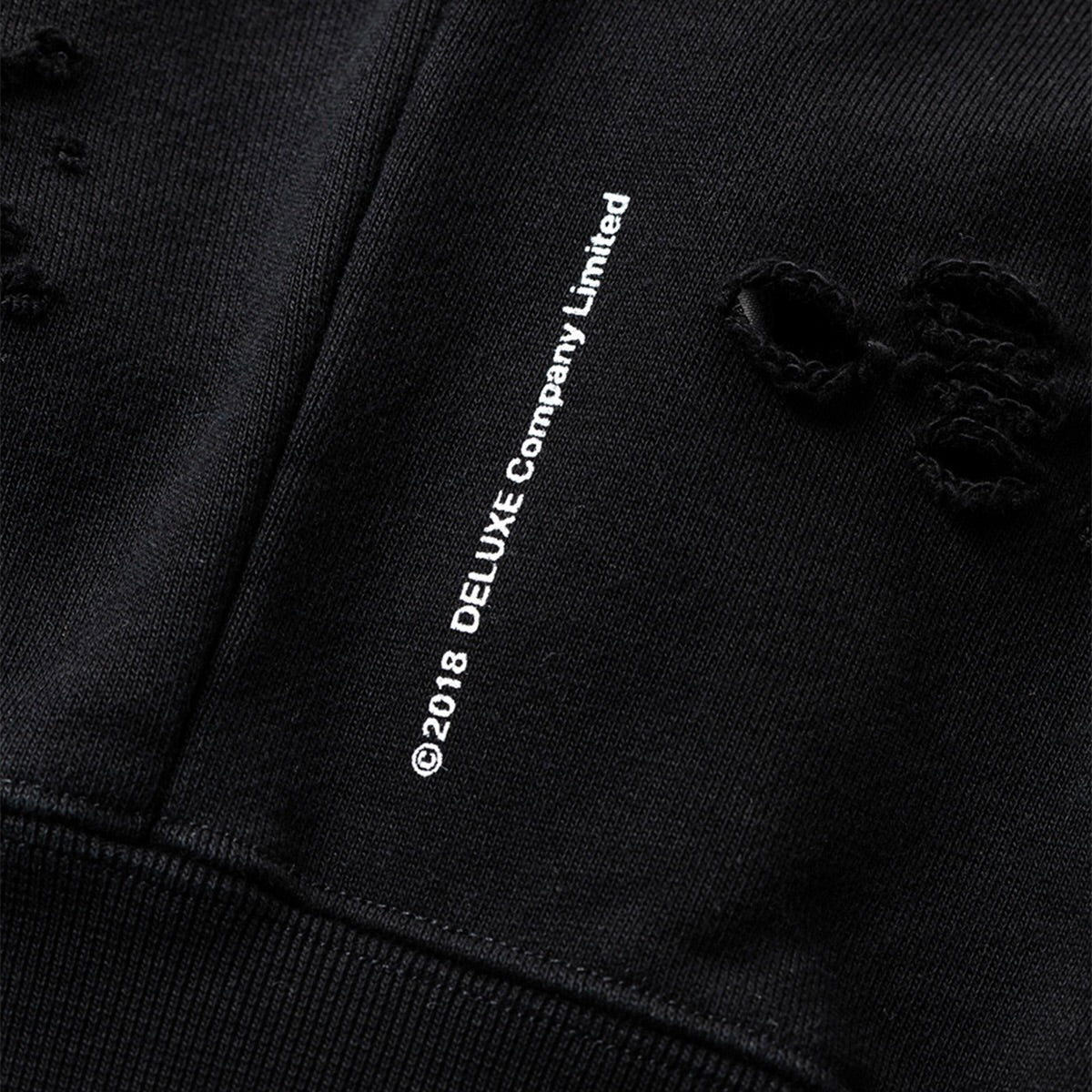 DAMAGE CREW SWEAT (TIGHTBOOTH x DELUXE)