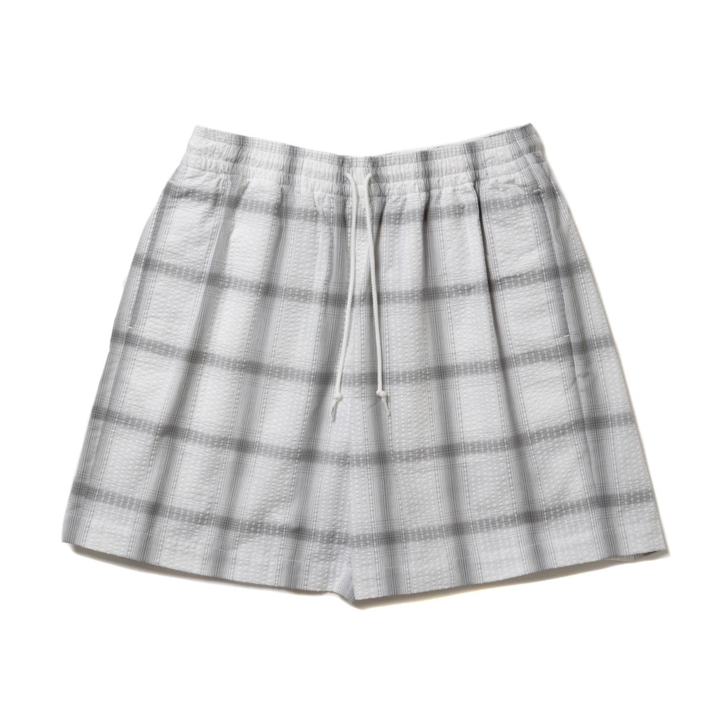 T/C Sucker Ombre Check Easy Shorts