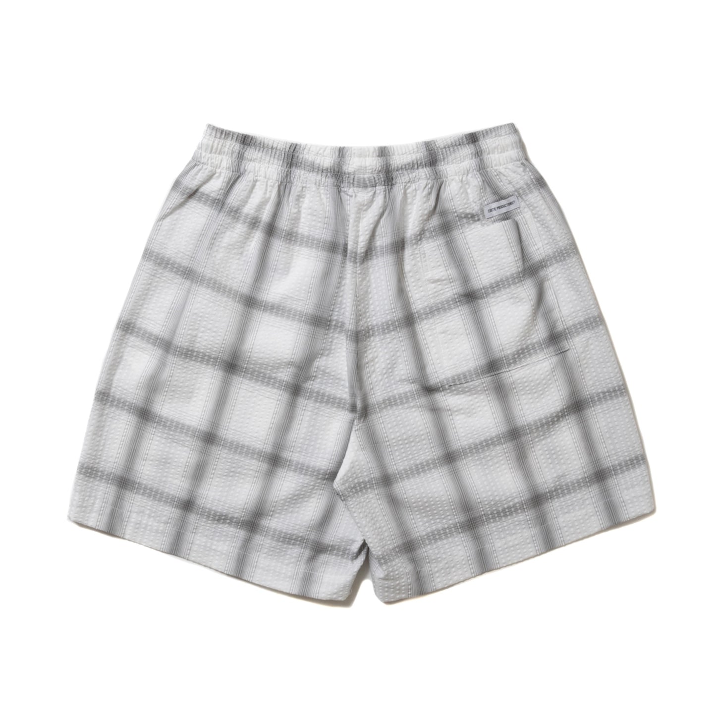 T/C Sucker Ombre Check Easy Shorts