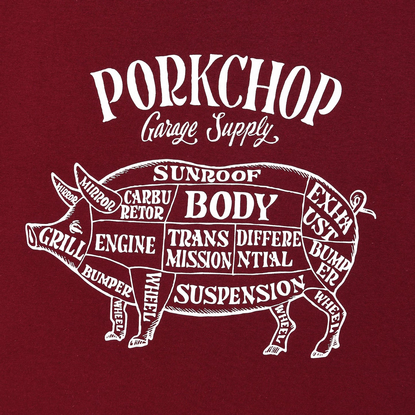 PORK FRONT TEE 25