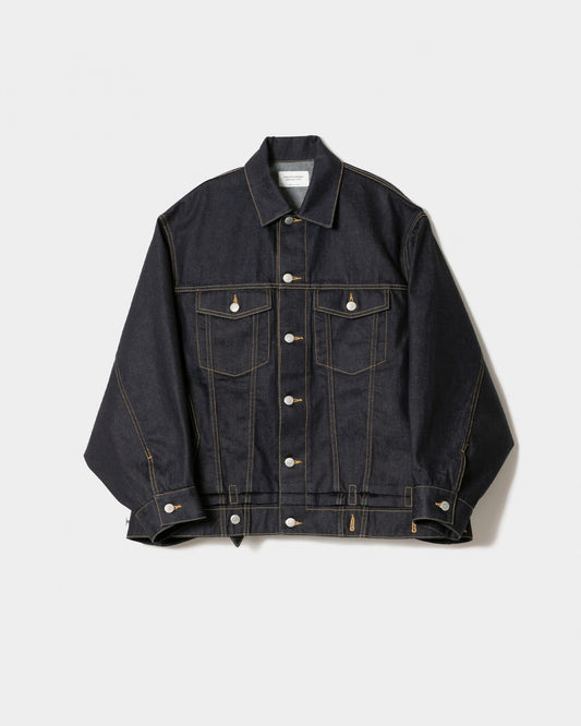 double-end selvedge denim blouson