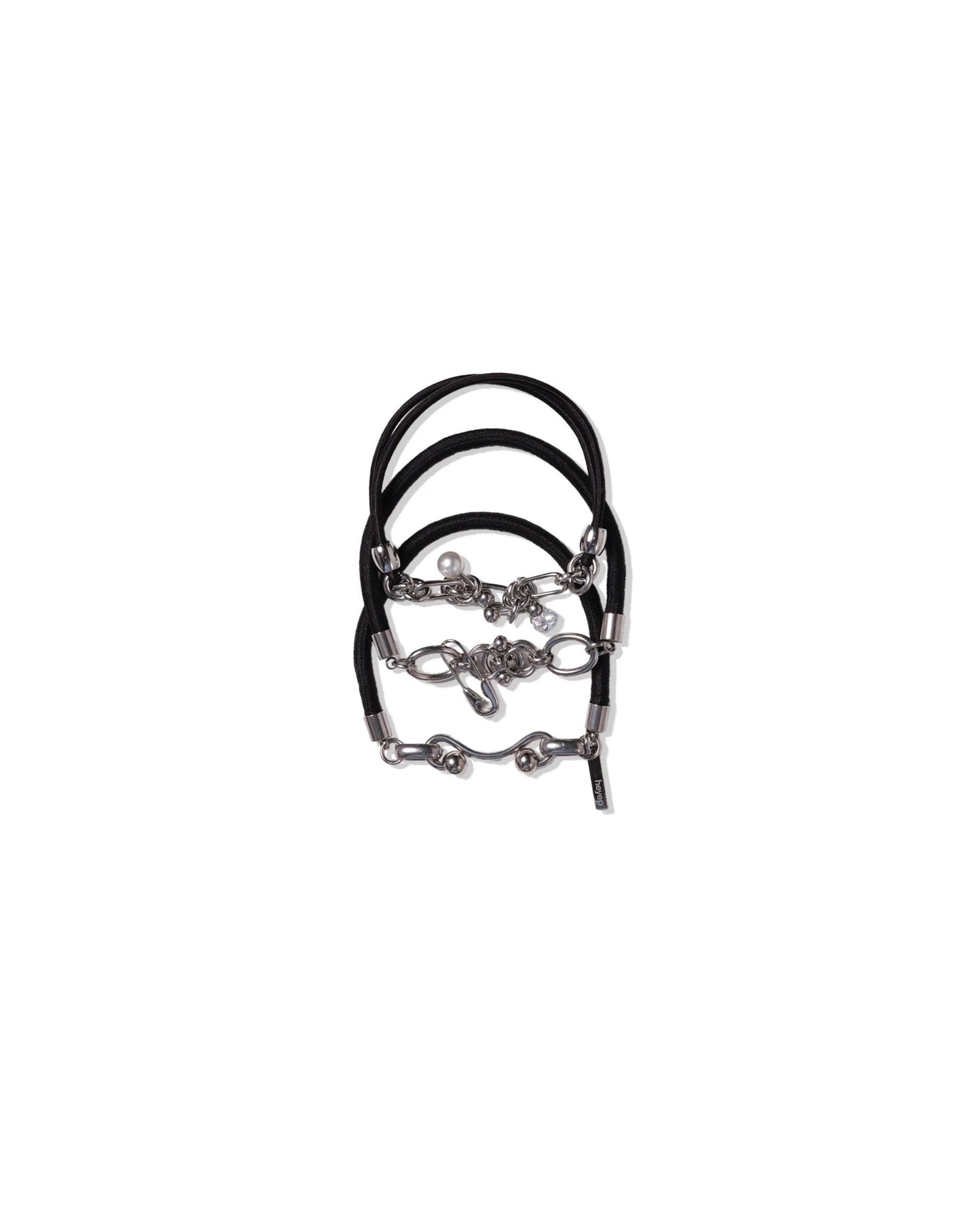 Charms Hair Ties 3 Piece Set