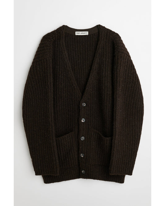COLOSSAL CARDIGAN  Welsh Black Albion Wool