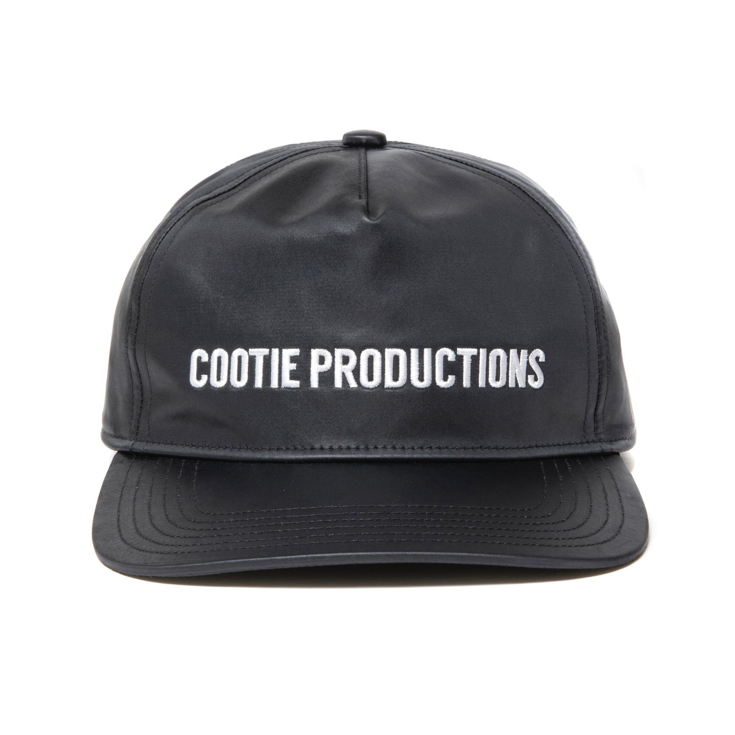 Damp Coated Satin 5 Panel Cap
