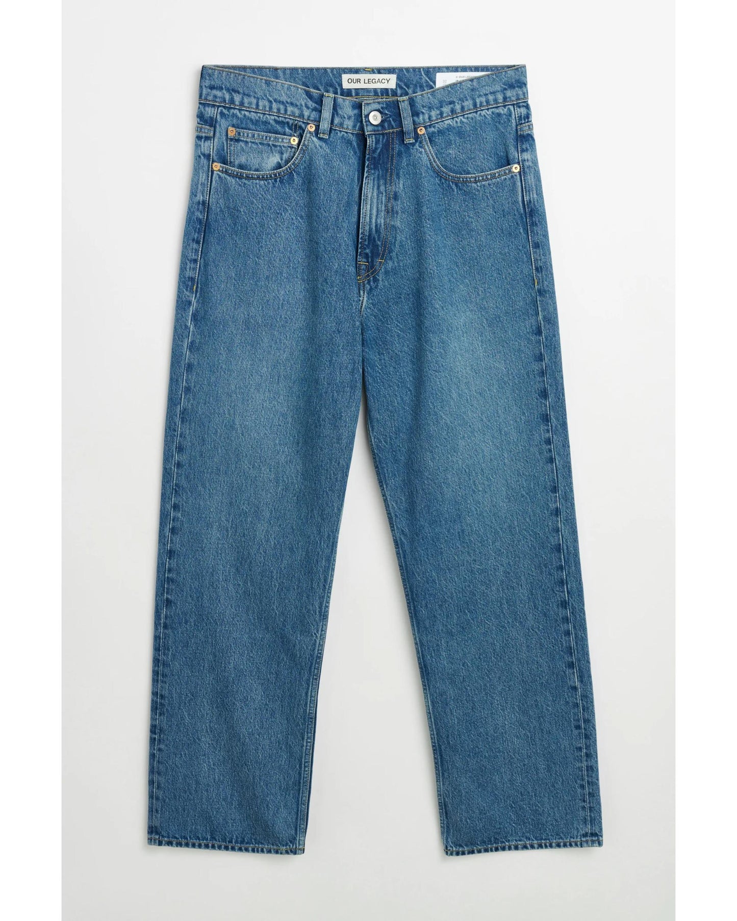 THIRD CUT BLUE TECH WASH DENIM  4225TBT