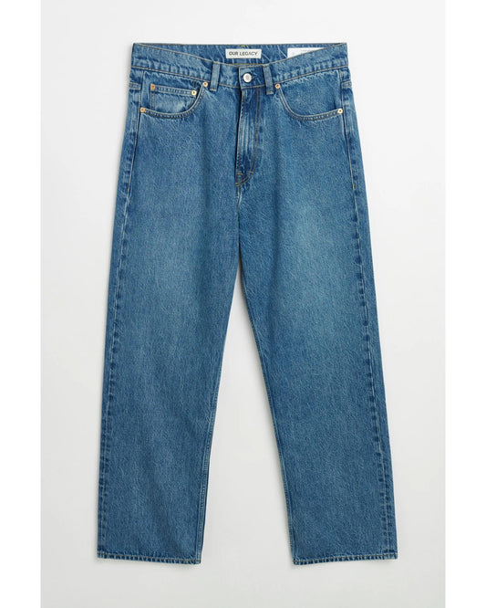 THIRD CUT BLUE TECH WASH DENIM  4225TBT
