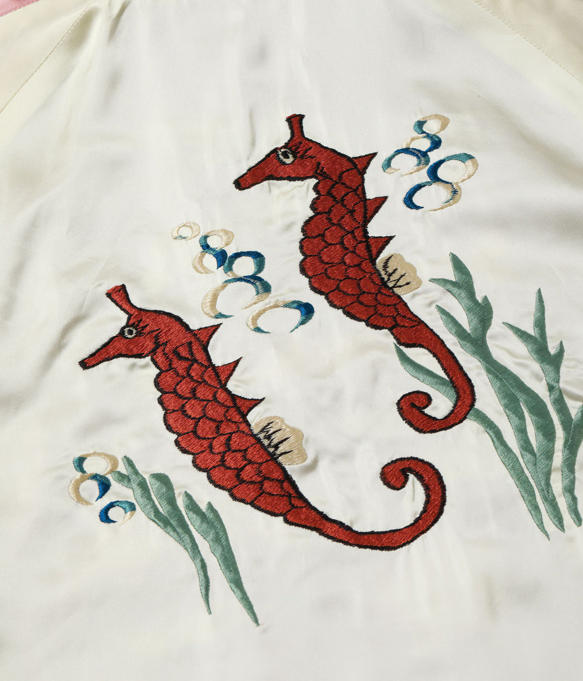 Late 1950s Style Velveteen × Acetate Souvenir Jacket “KOSHO & CO.” Special Edition “GUAM ISLANDS” × “SEAHORSE” TT16010-170