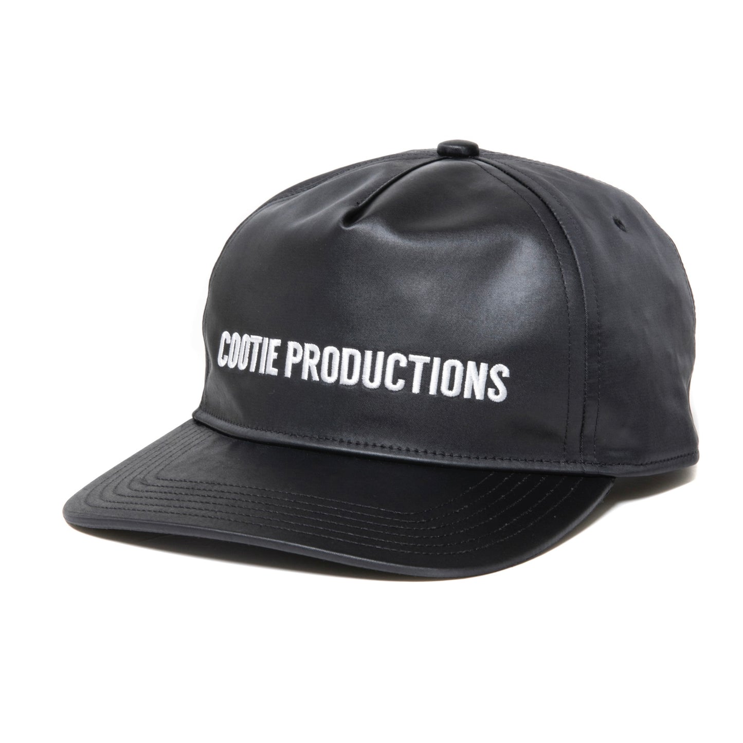 Damp Coated Satin 5 Panel Cap