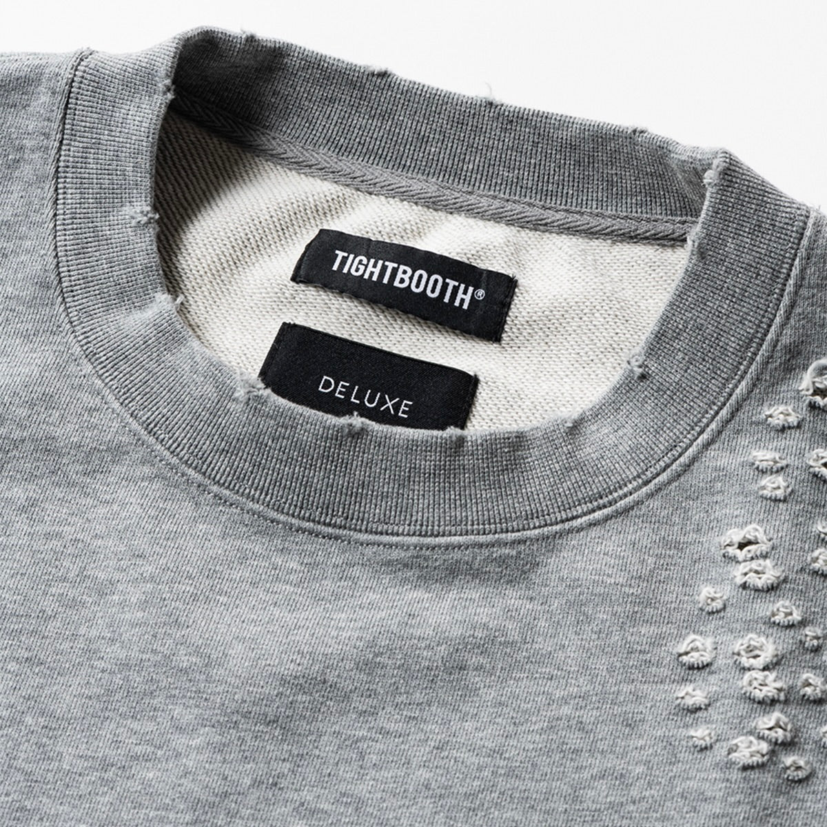 DAMAGE CREW SWEAT (TIGHTBOOTH x DELUXE)