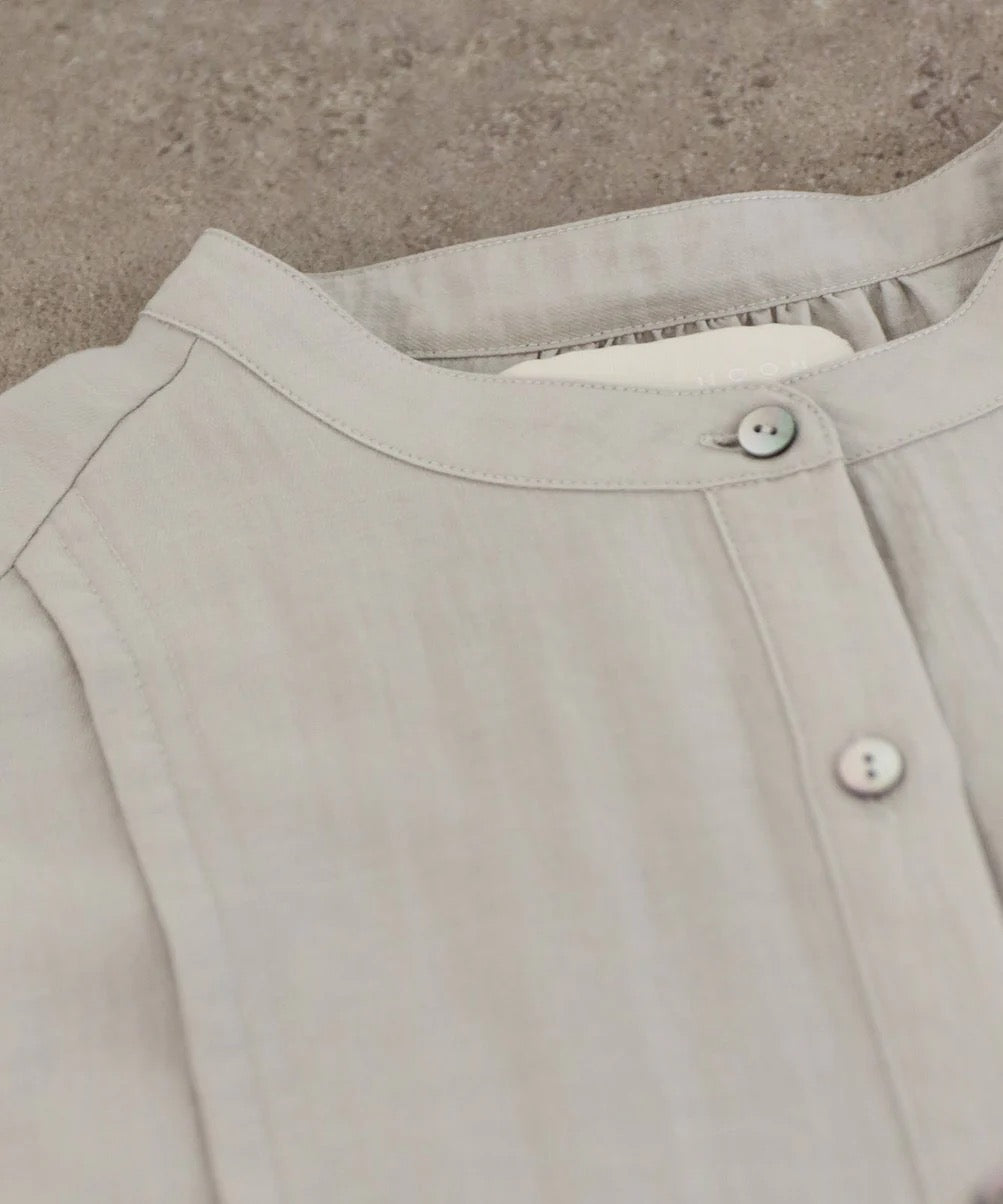 bosom tunic sheer shirt
